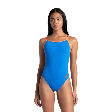 Arena | Solid Lace Back Uimapuku Sininen | MaxLife ECO