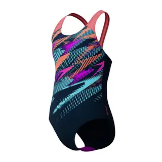 Speedo | Placement Splashback Uimapuku Sininen/Oranssi | Endurance+ | Koko 152