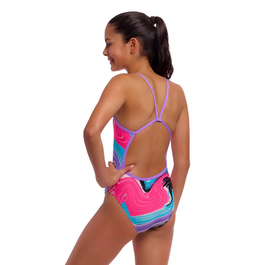 Funkita | Sweetest Swirl Uimapuku Polyesteri | Koko 128 