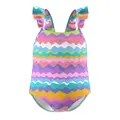 Speedo | Frill Thinstrap Uimapuku jr Monivärinen | EnduraSoft