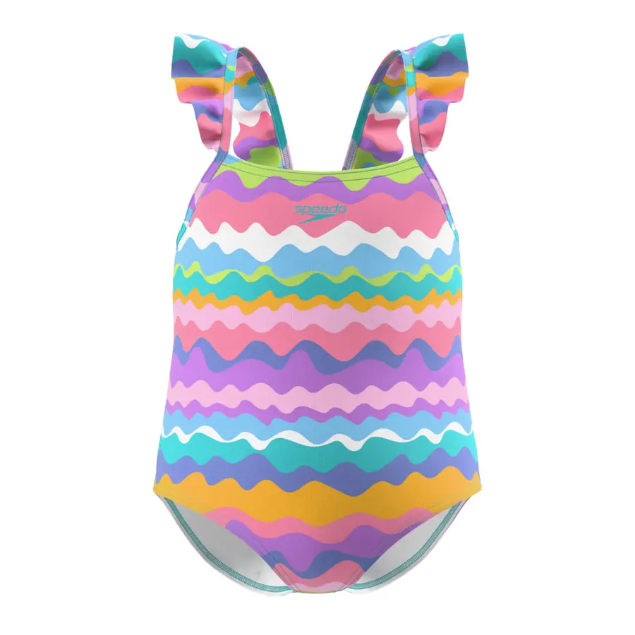 Speedo | Frill Thinstrap Uimapuku jr 98 Monivärinen | EnduraSoft 