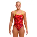 Funkita | Saucy Sonar Uimapuku Monivärinen | Strapped in One Piece