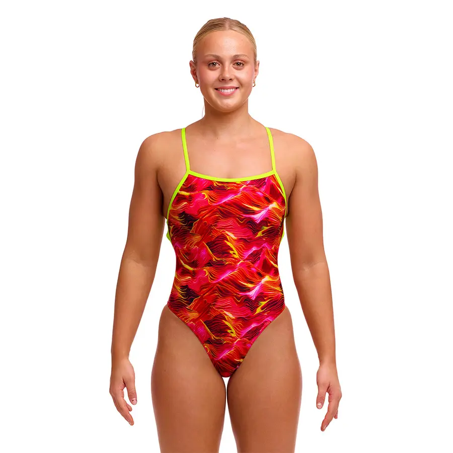 Funkita | Saucy Sonar Uimapuku 36 Monivärinen | Strapped in One Piece 