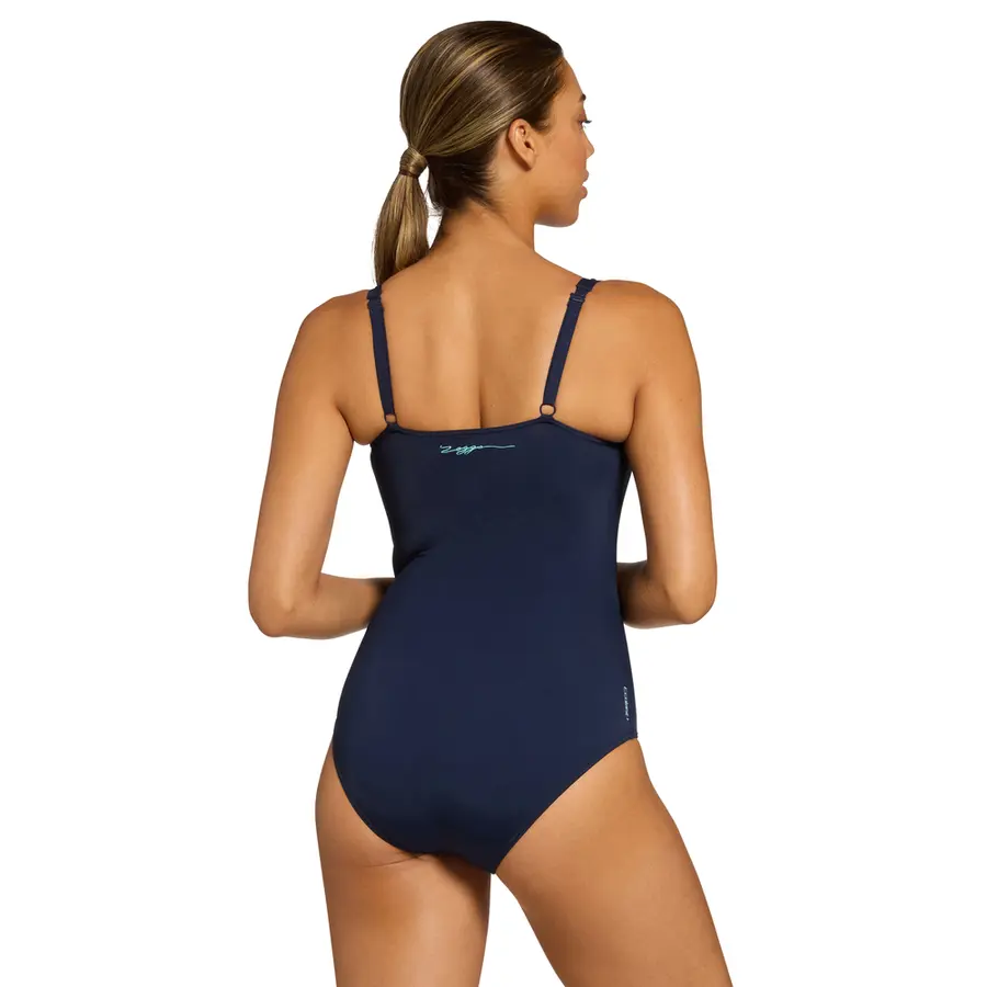 Zoggs | Atlantis Uimapuku Monivärinen | Ruched Front | Koko 38 