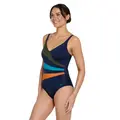 Zoggs | Mandira Wrap Panel Uimapuku Monivärinen | Classicback | Koko 46