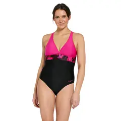 Zoggs | Inferno Panel Uimapuku Monivärinen | Crossback | Koko 34