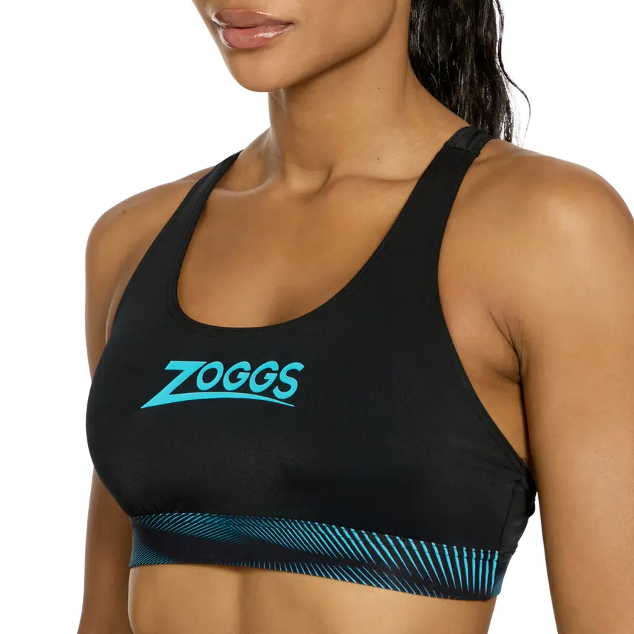 Zoggs | Extender Bikinit Musta/Sininen| Actionback | Koko 42 
