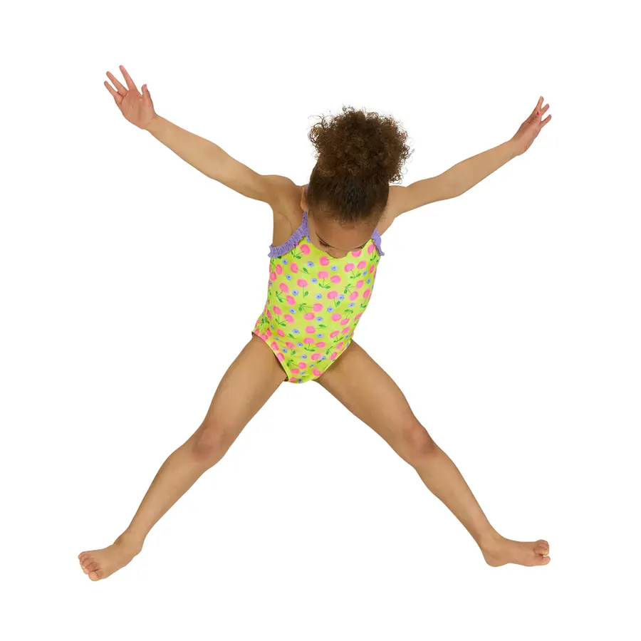 Zoggs | Cherries Uimapuku Monivärinen |Ruffle Crossback| Koko 116 
