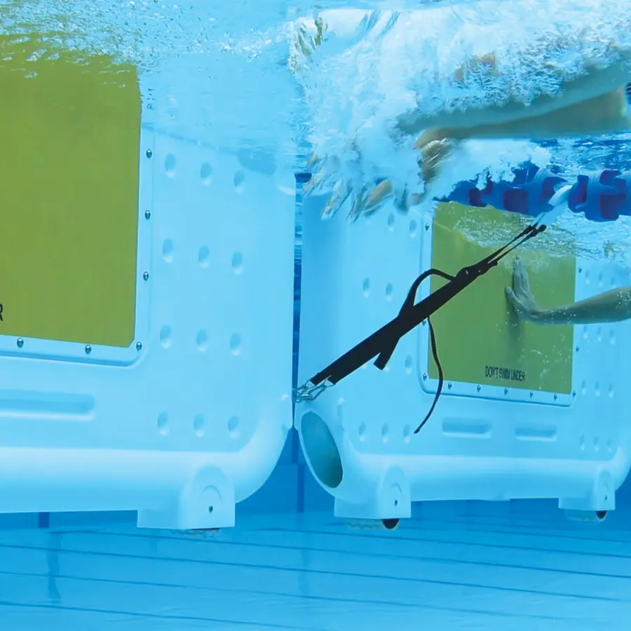 FINIS Turnmaster Club | 205 cm Jakaa altaan kätevästi ja nopeasti osiis 