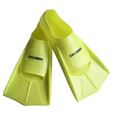 Silicone Training Fin - Short Blade Yellow - 31-32