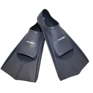 Silicone Training Fin - Short Blade Dark Grey - 45-46