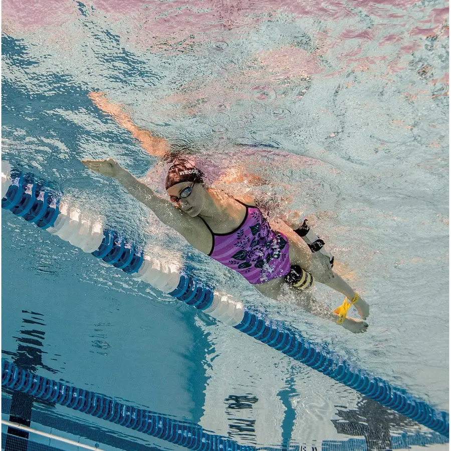 Finis Pulling Ankle Strap Yellow 