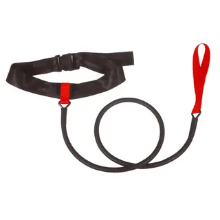 StrechCordz Short Belt Red R&#248;d strikk - medium motstand