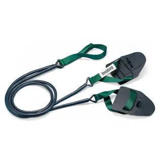 StrechCordz® with Paddles - vihreä Harjoitusväline hiomaan uintivetoasi