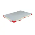 Gymnova | Turvamatto 200x140x10 cm | Punainen/Beige