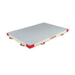 Gymnova | Turvamatto 200x140x10 cm | Punainen/Beige