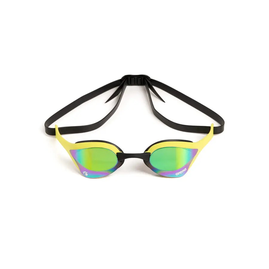 Cobra Ultra Swipe Mirror Svømmebrille Arena | Lime/Speil | Racing brille 