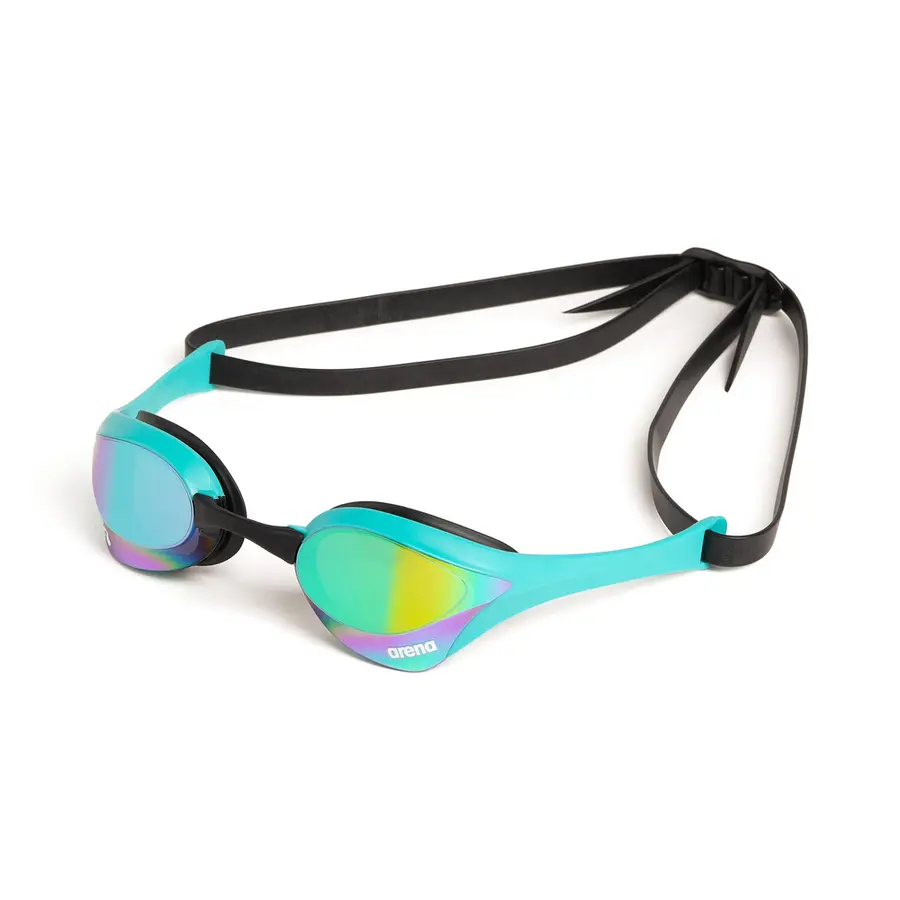 Arena Cobra Ultra Swipe Mirror Uimalasit Peililinssi | Turkoosi kehys 