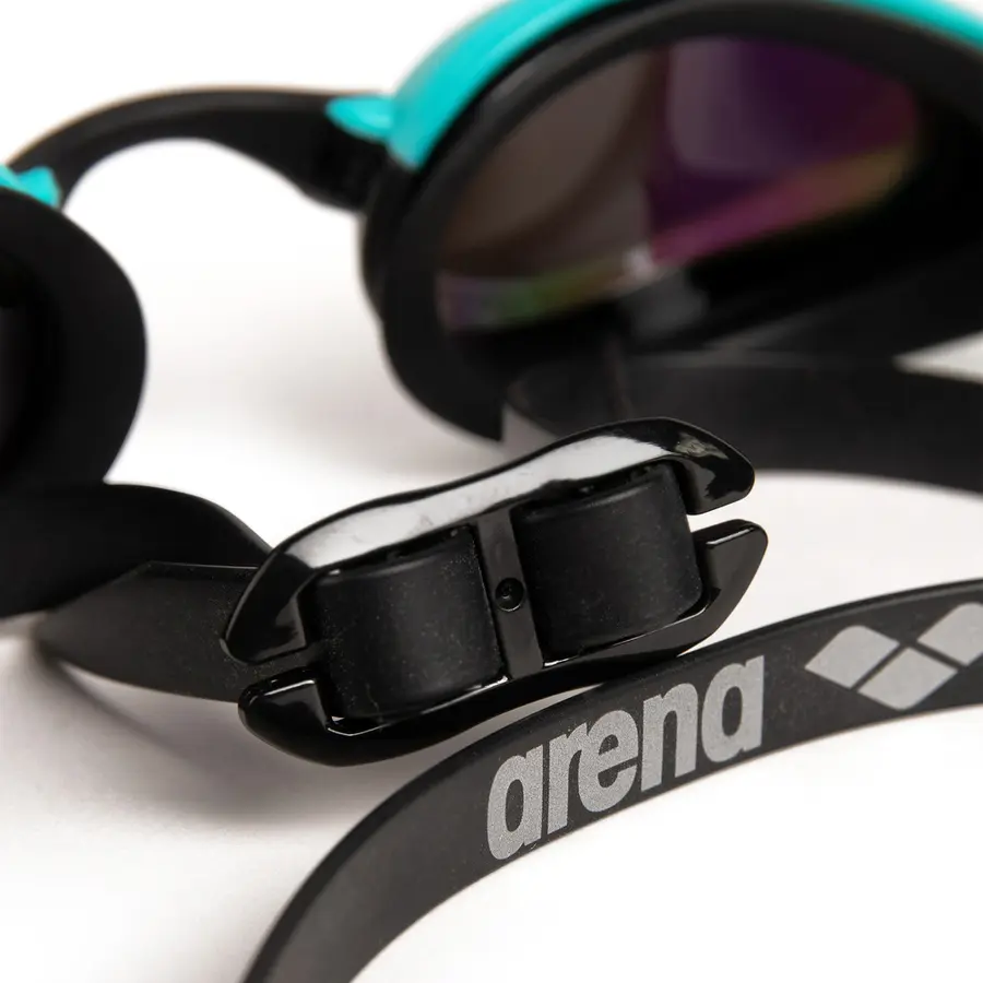 Arena Cobra Ultra Swipe Mirror Uimalasit Peililinssi | Turkoosi kehys 