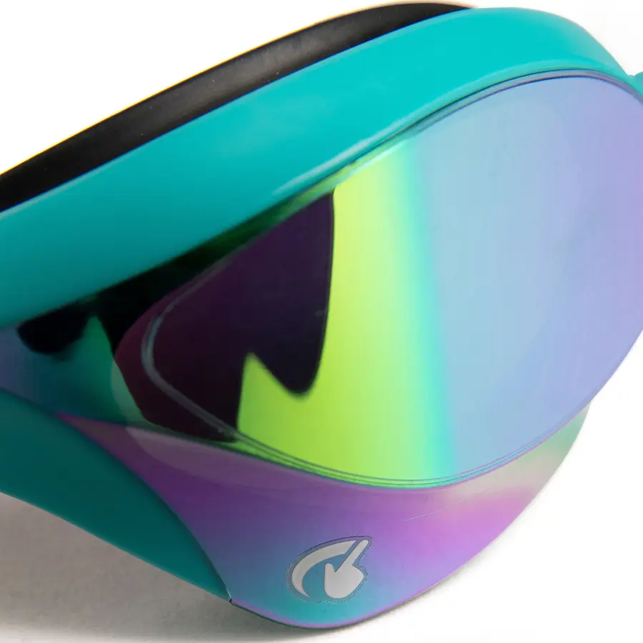 Arena Cobra Ultra Swipe Mirror Uimalasit Peililinssi | Turkoosi kehys 