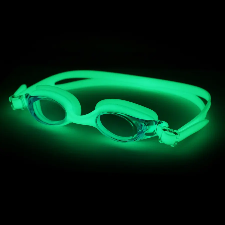 Finis | FlowGlow Uimalasit | Vihreä Pimeässä hohtavat uimalasit | 4-12 v 