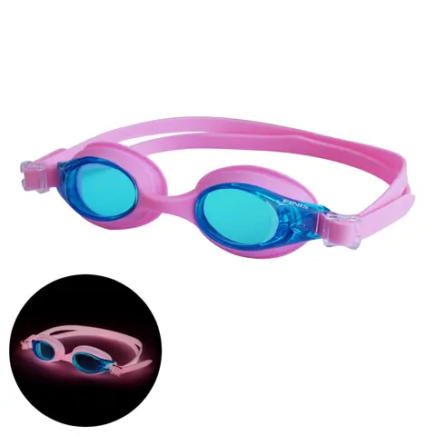 Finis | FlowGlow Uimalasit | Pinkki Pime&#228;ss&#228; hohtavat uimalasit | 4-12 v