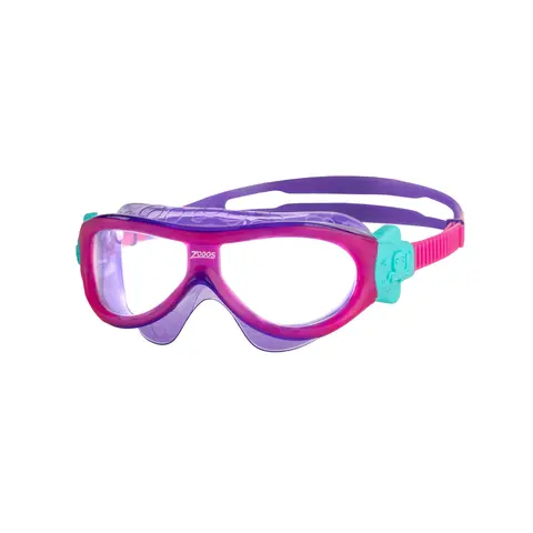 Phantom Kids Mask Zoggs - clear/pink