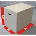 Hyppylaatikko 76x51x61 cm