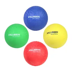 Klubben Multipallo setti | 15 cm 4 eri v&#228;ri&#228; | 4 kpl