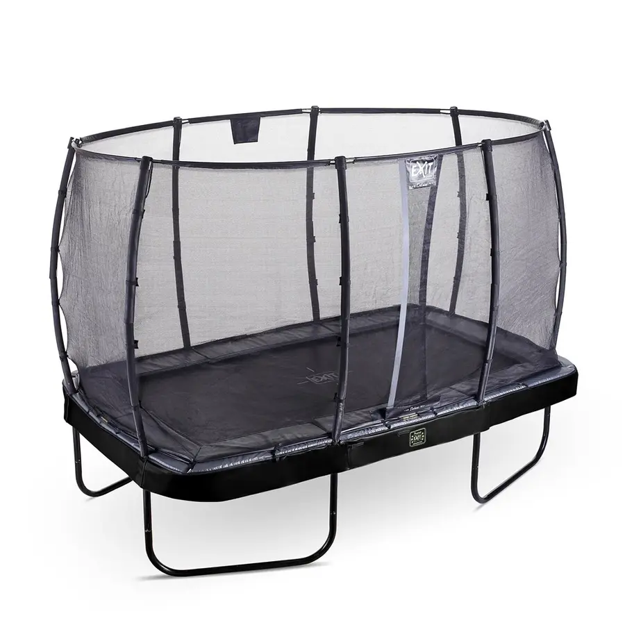 EXIT | Elegant Premium Trampoliini 239 x 382 cm | Musta 
