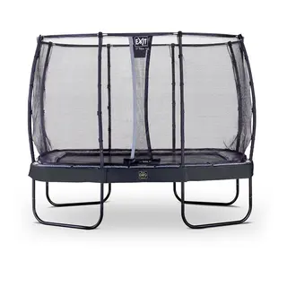 EXIT | Elegant Premium Trampoliini 239 x 382 cm | Musta