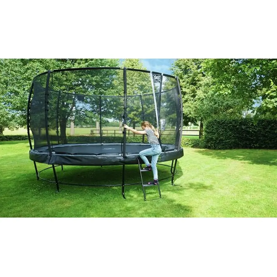 Tilbehør EXIT trampolinestige Høyde på ramme: 65-80 cm 