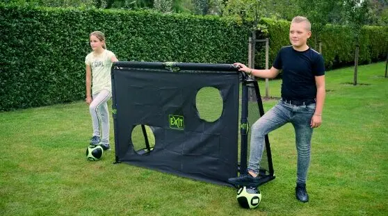 EXIT Maestro Fotballmål 180x120 cm | Med Målvegg 
