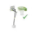 EXIT Galaxy basketballstativ-grønn/svart