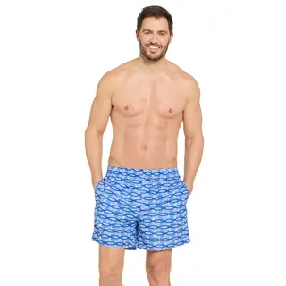 Zoggs | Pisces 16 Uimashortsit Sininen/Valkoinen | Ecodura