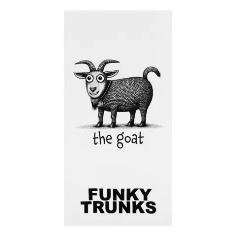Funky | The Goat Pyyhe 80 x 160 cm | Puuvillaa