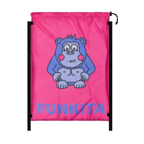 Funkita | Mesh Bag Purple Back  | Verkkokassi