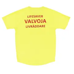 Lifesaver t-shirt technical XL Arbeidsklær for svømmehaller