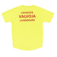 Lifesaver t-shirt technical M Arbeidsklær for svømmehaller