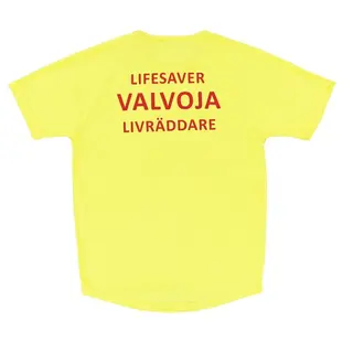 Uinninvalvojan Tekninen T-paita Unisex | LIFESAVER-tekstillä
