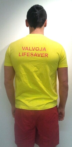 Lifesaver t-shrit Yellow