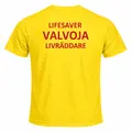 Uinninvalvojan T-Paita LIFESAVER-tekstillä