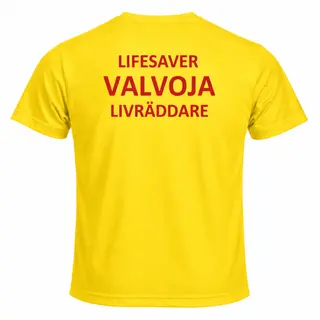 Uinninvalvojan T-Paita LIFESAVER-tekstillä