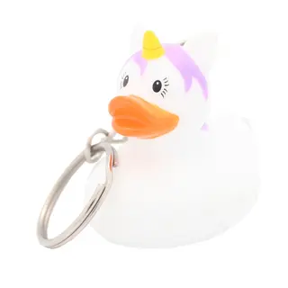 Keychain White Unicorn
