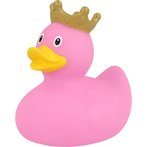 Kylpyankka | Duck with Crown, pink