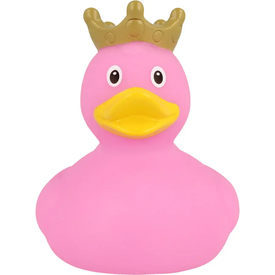 Kylpyankka | Duck with Crown, pink 