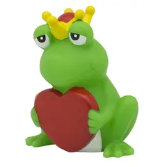 Frog with greeting heart