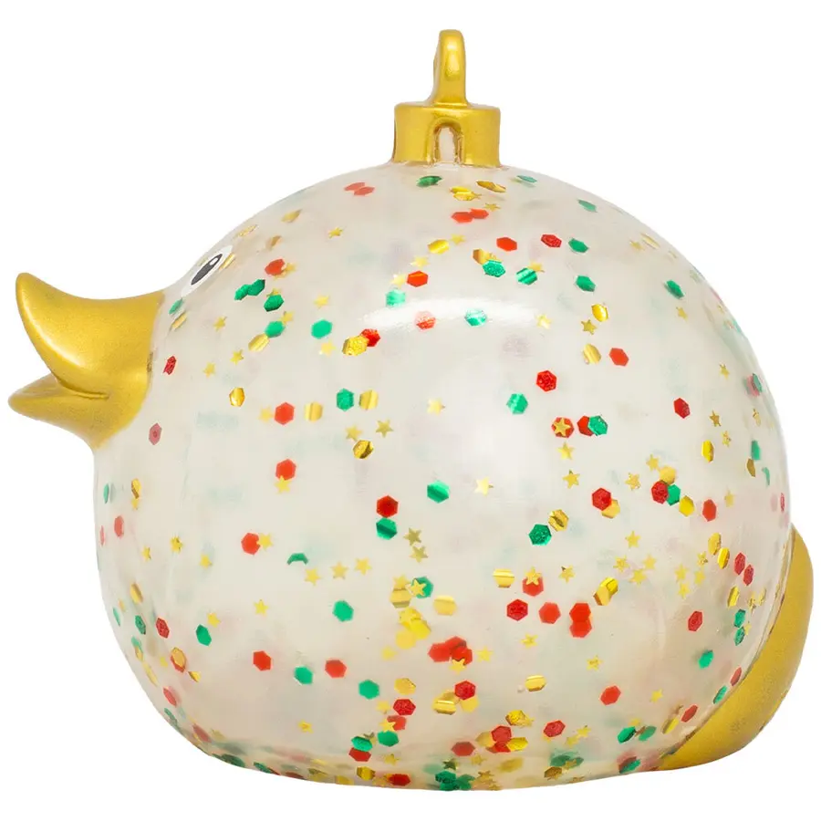 Kylpyankka | Joulupallo Glitter 