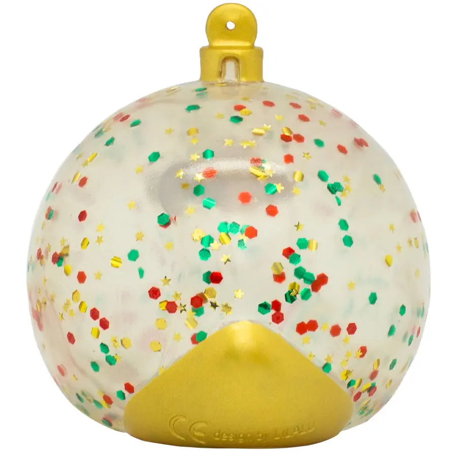 Kylpyankka | Joulupallo Glitter 