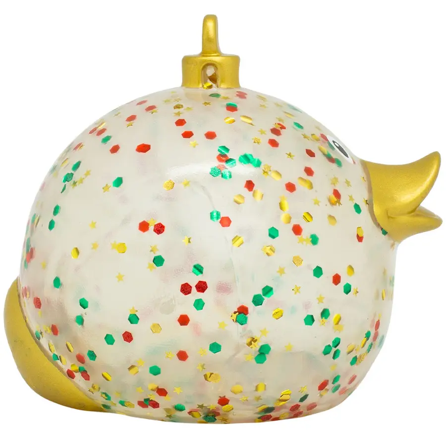 Kylpyankka | Joulupallo Glitter 